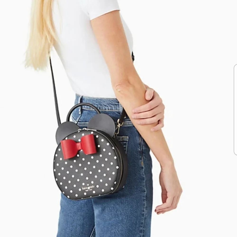 NWOT Disney X Kate Spade NY Minnie Mouse Crossbody Bag